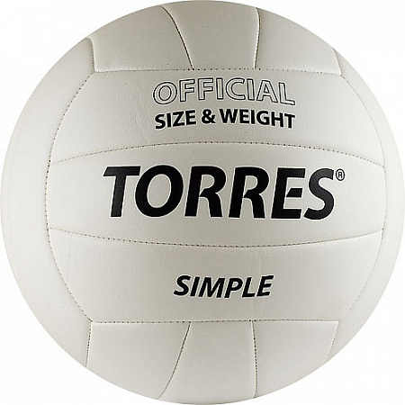 Мяч волейбольный Torres Simple №5 (V30105)